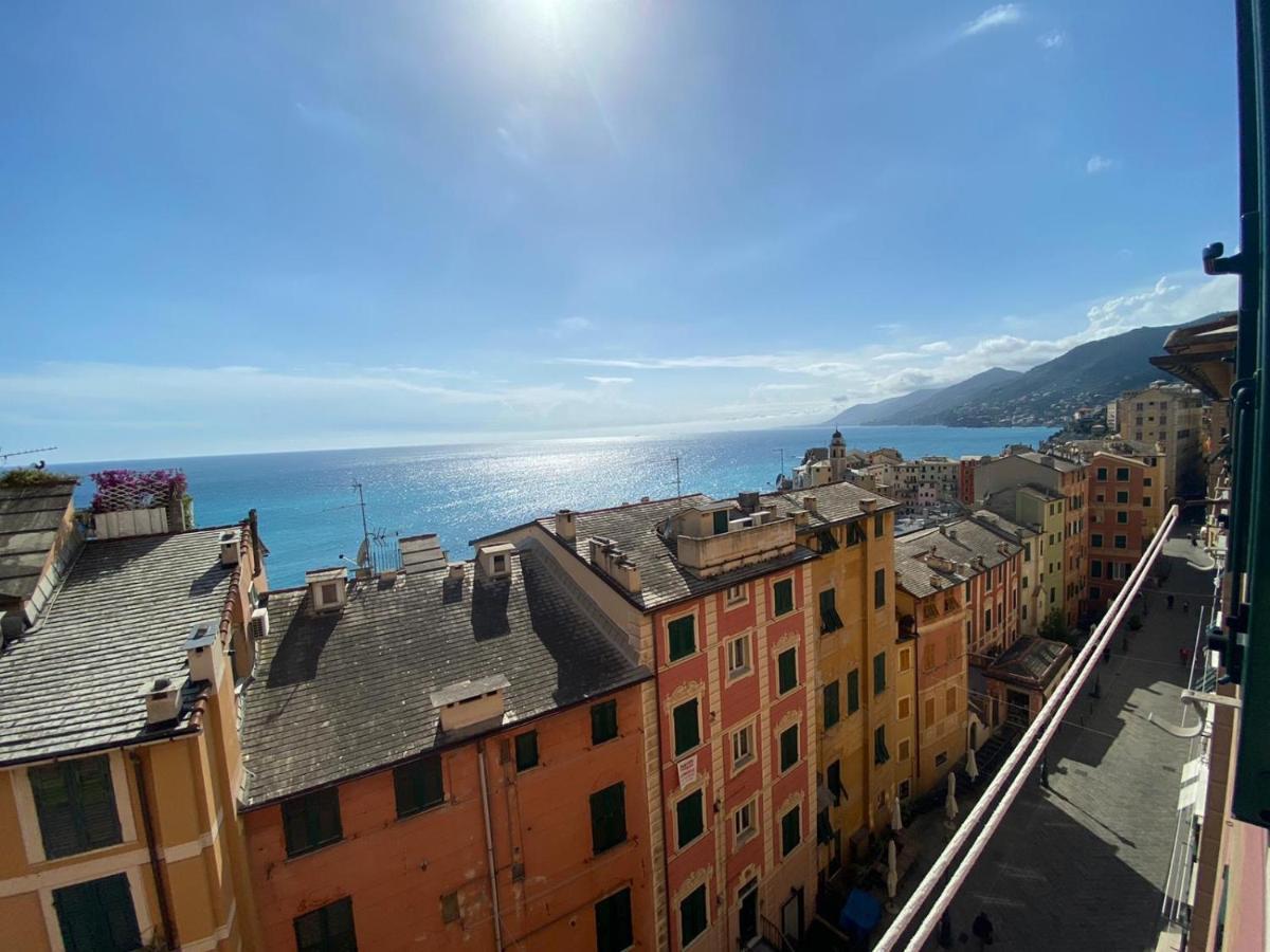 Infinity Mare/Monti Apartment Camogli Luaran gambar